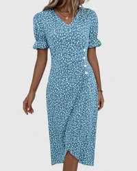 Kataryna | Comfortable Summer Dress - Blue