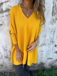 Koa | Elegant Sweater - Yellow