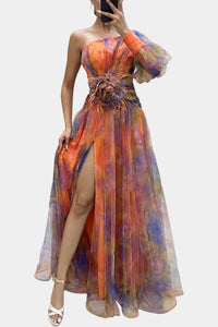 Danyzhel | Women Elegant Maxi Dress - Orange