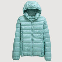 MILA – LIGHTWEIGHT PUFFER JACKET - Turquoise
