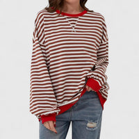 Kayli | Comfortable Sweater - Red