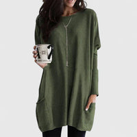 Amaryzeth™ | Comfortable Tunic - Olive Green