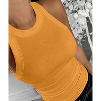 SLOANIE™ | Everyday Casual Sleeveless Pullover - Coral