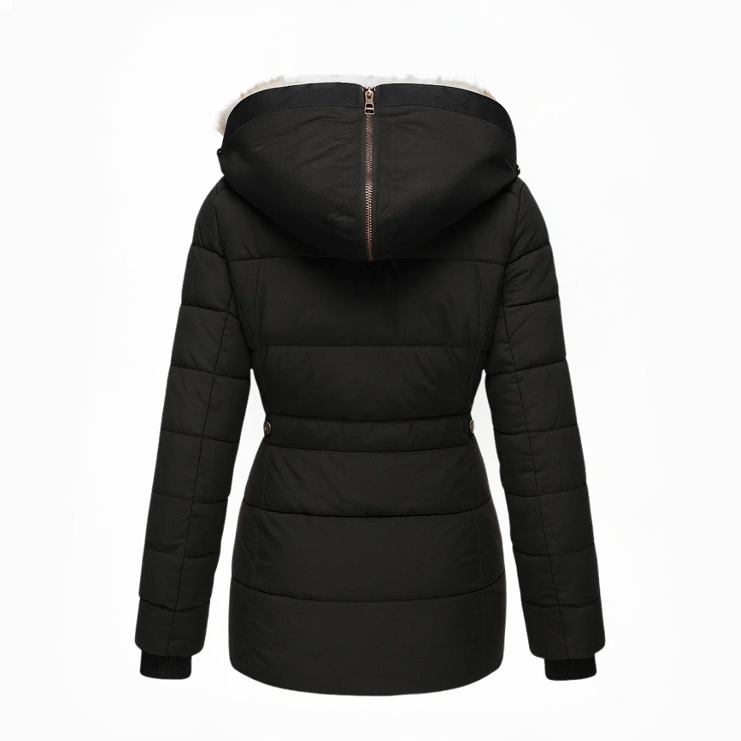Anna | Winter Coat with Fur Lining