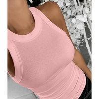 SLOANIE™ | Everyday Casual Sleeveless Pullover - Pink