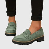 Destiny™ | Timeless Suede Loafers - Green