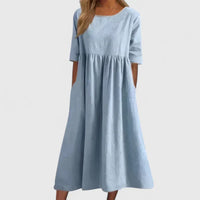 Thalyvia | Comfortable Dress - Sky Blue
