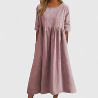 Thalyvia | Comfortable Dress - Pink