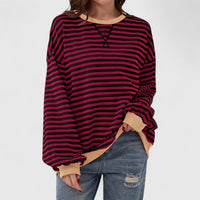 Kayli | Comfortable Sweater - Red Wine