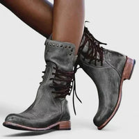Kryzelle | Elegant Women Boots - Grey