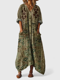 Thalyssira – Elegant Dress - Green