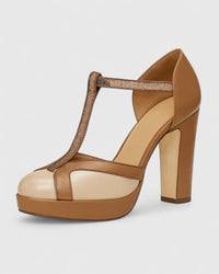 Nadia | Sophisticated Heels - Brown