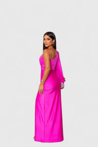 Saryxiah | Elegant Women Maxi Dress - Purple