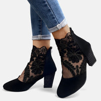 Norene™ | Stylish Breathable Orthopedic Heels - Black