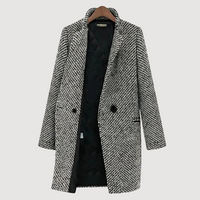 NINA – CLASSIC TWEED COAT - Grey