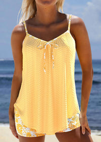 Gemma™ | Comfortable Summer Tankini Set - Light Yellow