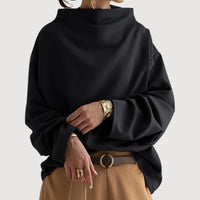 NERIS – RELAXED JUMPER - Black