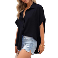 KAYCEE™ - Smart Casual Button Down Shirts - Black