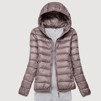MILA – LIGHTWEIGHT PUFFER JACKET - Champagne