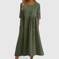 Thalyvia | Comfortable Dress - Green