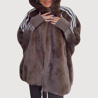 SARA – LUXE WINTER COAT - Brown