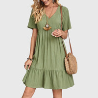 Jasmine | Elegant Flattering Dress - Green