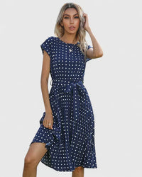 Allyzhea | Elegant Dress - Blue