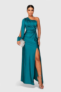 Saryxiah | Elegant Women Maxi Dress - Turquoise