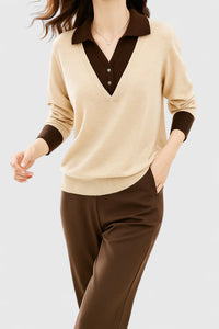 Jovi | Elegant Sweater - Beige
