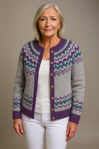 Naomie | Vintage Icelandic Cardigan - S