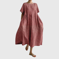 Isabell™ | Women Long Casual Dress - Red