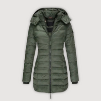 LISA – WARM PUFFER COAT - Green