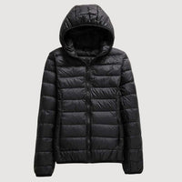 MILA – LIGHTWEIGHT PUFFER JACKET - Black