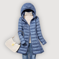 CALLISTA – LIGHTWEIGHT PUFFER COAT - Blue