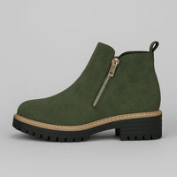 Valencina | Orthopedic Women Boots - Green