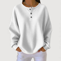 THEONA | RELAXED JUMPER - White