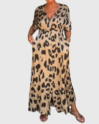 Elizabeth™ | Timeless Confidence Dress - Khaki
