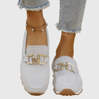 Susie | Orthopedic Loafer Sneakers - White