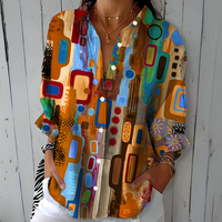Theresa | Chic Elegant Blouse - Orange