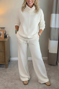Farah™ Comfortable Set | Coordinated Top and Pants - White