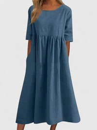 Cindy | Elegant Dress - Blue