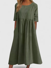 Cindy | Elegant Dress - Green