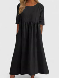 Cindy | Elegant Dress - Black