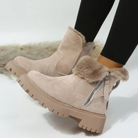 Besie | Orthopedic Women Boots - Khaki