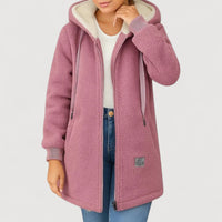 OPHELIA – COSY FLEECE JACKET - Pink