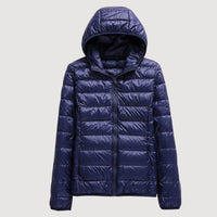 MILA – LIGHTWEIGHT PUFFER JACKET - Navy