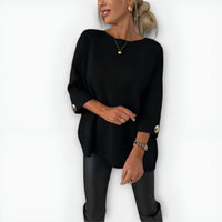Julianette | Elegant Sweater - Black