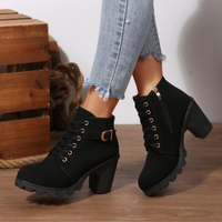 Zyrah™ | Women Orthopedic Boots - Black