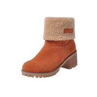 Hailey | Winter Women Boots - Orange