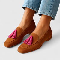Treziel | Elegant Comfort Loafers - Brown